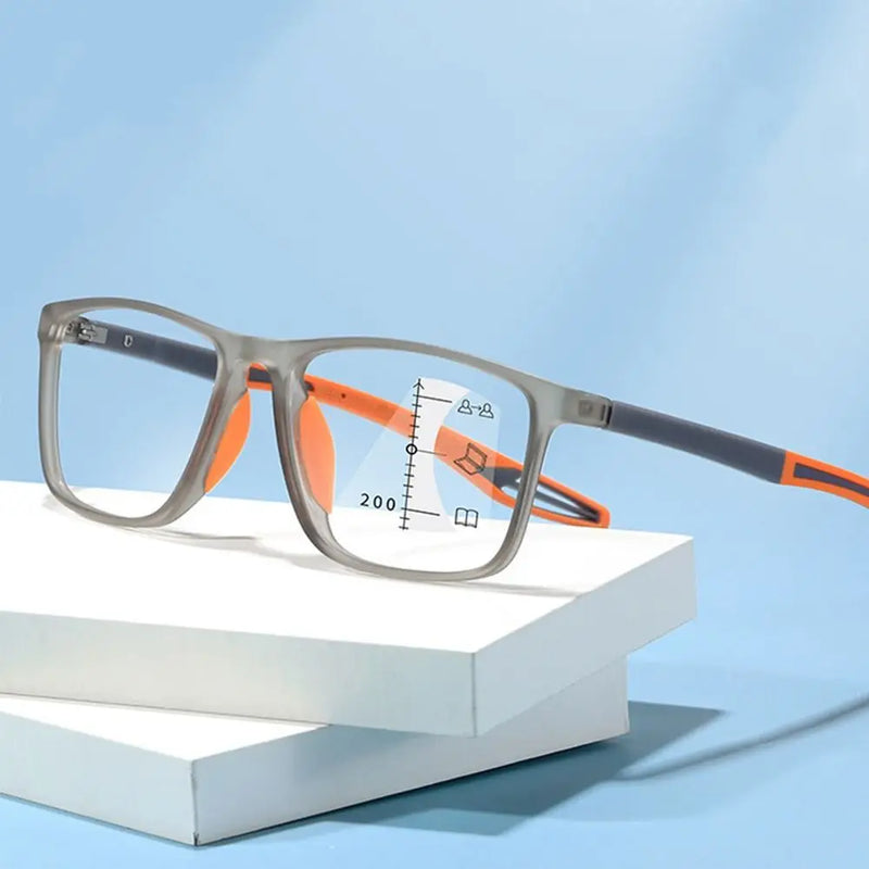 Multifocal reading glasses 