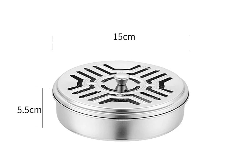 Mosquito Coil Holder with Lid