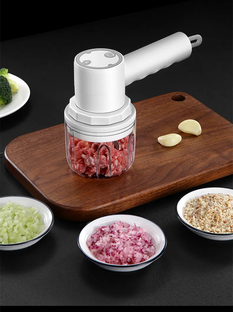 Electric Vegetable Cutter - Food Chopper 