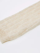 High neck wool sweater for winter 