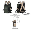 Canvas Backpack Carrier with Handle 