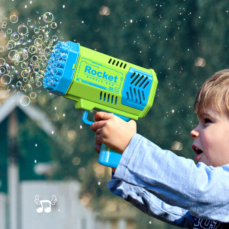 Soap bubble bazooka