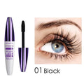 Blue waterproof mascara for eyelashes 