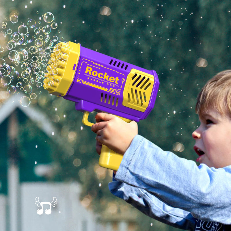 Soap bubble bazooka