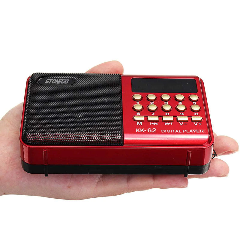 STONEGO-Mini Rechargeable Portable Digital Radio 