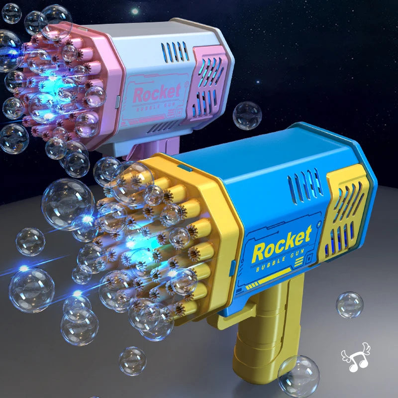 Soap bubble bazooka