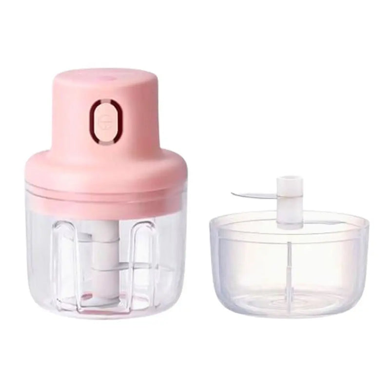 DAFUSHOP Mini Electric Food Processor 250ml Rechargeable Crusher