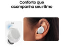 Fone de Ouvido Bluetooth Samsung Buds Core com Microfone Cancelamento de Ruído Esportivo Intra-auricular True Wireless Branco