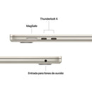 Notebook MacBook Air Apple 15" M5 24GB RAM 1TB SSD Estelar