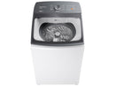 Lavadora de Roupas Brastemp 14kg Cesto Inox 12 Programas de Lavagem Branca BWJ14AB - 110V
