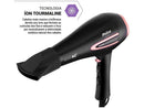 Secador de Cabelo Philco Tourmaline Íon Preto 2100W 2 Velocidades PSA3250 - 220V