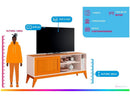 Rack para TV até 55" 1 Porta EDN Móveis Aruba