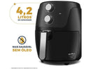 Fritadeira Elétrica sem Óleo/Air Fryer Britânia BFR37 Preta com Timer 4,2L - 110V