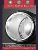 Garrafa Térmica Inox 304 com Canudo — Parede Dupla, Quente e Frio por Horas