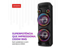 Caixa de Som Torre Aiwa AWS-T2W-02 Bluetooth 2300W RMS Amplificada - Bivolt