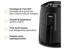 Air Fryer Philco PAF55B Preto 5,5L 53801090 - 220V