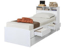 Cama Solteiro Baú 2 Gavetas Cama Auxiliar