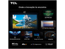 Smart TV 75" TCL 4K UHD MiniLED 75C6K 120Hz Google TV AiPQ Google Assistente 4 HDMI 2 USB