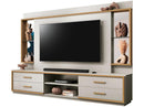Estante Home para TV até 75” 4 Gavetas EDN Móveis Leni