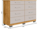 Cômoda 8 Gavetas Araplac Denver