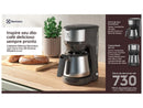 Cafeteira Elétrica Electrolux Efficient ECM22 30 Xícaras Preta e Inox 4911AOBR505 - 220V