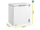 Freezer Horizontal Midea 200L MDRC280SLA011 - 220V
