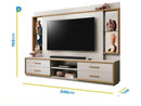 Estante Home para TV até 75” 4 Gavetas EDN Móveis Leni