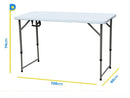 Mesa Dobrável Multiuso 1,20m Otello DOB-BR1