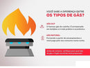 Fogão 5 Bocas Atlas Branco Acendimento - Bivolt