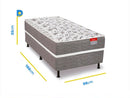 Cama Box Solteiro Reconflex Conjugada Fenix