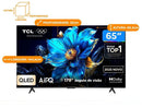 Smart TV 65" TCL 4K UHD QLED 65P7K Google TV AiPQ Google Assistente 3 HDMI 1 USB