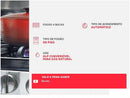 Fogão 4 Bocas Consul Inox Mesa de Vidro CFO4VARUNA - Bivolt