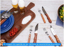 Jogo de Talheres Tramontina Inox para Churrasco Dynamic Jumbo Quanti