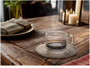 Jogo de Xícaras de Café 95ml Haus Concept Canelado 6 Peças