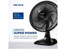 Ventilador Mondial Super Power 40cm 6 Pas 3 Velocidades 140W - 220V