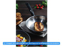 Frigideira Tramontina Inox Fundo Triplo Solar Silicone 62135240 24cm