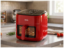 Air Fryer EOS Cheff Gourmet EAF60V 6,2L Digital Vermelha - 110V