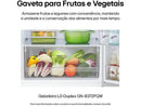 Geladeira/Refrigerador LG Frost Free Inox Duplex Branca 375L GN-B372PQW - 220V