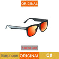 Novos Óculos Inteligentes OVO-1 com Fones de Ouvido Sem Fio Bluetooth 6.0, Óculos de Sol com Fones de Ouvido para Esportes ao Ar Livre, Microfone HD para Chamadas
