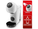 Cafeteira Elétrica Arno Nescafé Dolce Gusto Genio S Basic DGS1 Branca - 110V