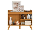 Aparador Buffet Moderno 4 Portas Aramóveis Lis