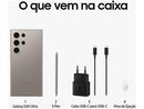 Smartphone Samsung Galaxy S24 Ultra 6,8" Galaxy AI 256GB Titânio Cinza 5G 12GB RAM Câm. Quádrupla 200MP + Selfie 12MP 5000mAh