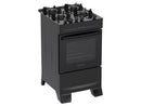 Fogão 4 Bocas Atlas Preto Mônaco Top Glass - Bivolt