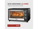 Forno Elétrico de Bancada Mondial com Timer 42L  - 220V