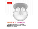 Fone de Ouvido Bluetooth Aiwa Eardbud AWS-EB-04-W com Microfone com Cancelamento de Ruído Intra-auricular True Wireless Branco