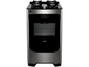 Fogão 4 Bocas Consul Inox Mesa de Vidro CFO4VARUNA - Bivolt