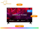 Smart TV 32" TCL HD LED 32S42 Google TV 2 HDMI