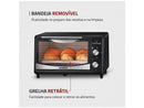 Forno Elétrico de Bancada Mondial com Timer 6L Preto Pratic Cook FR-09 - 220V