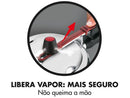 Panela de Pressão Clock 3L Prata Original+