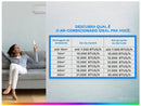 Ar-condicionado Janela Gree 10.000 BTUs Frio R32 GJC10BK-D6NMND2A - 220V